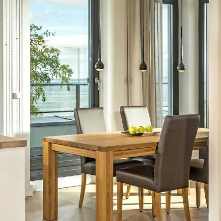 Philine - Penthouse 28 Mit Panoramablick, Pool, & Kamin וילה Sellin (Rugen)