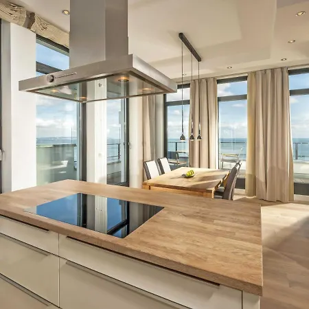 Philine - Penthouse 28 Mit Panoramablick, Pool, & Kamin *