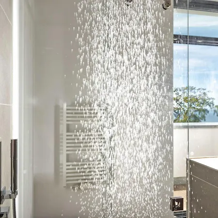 וילה Philine - Penthouse 28 Mit Panoramablick, Pool, & Kamin